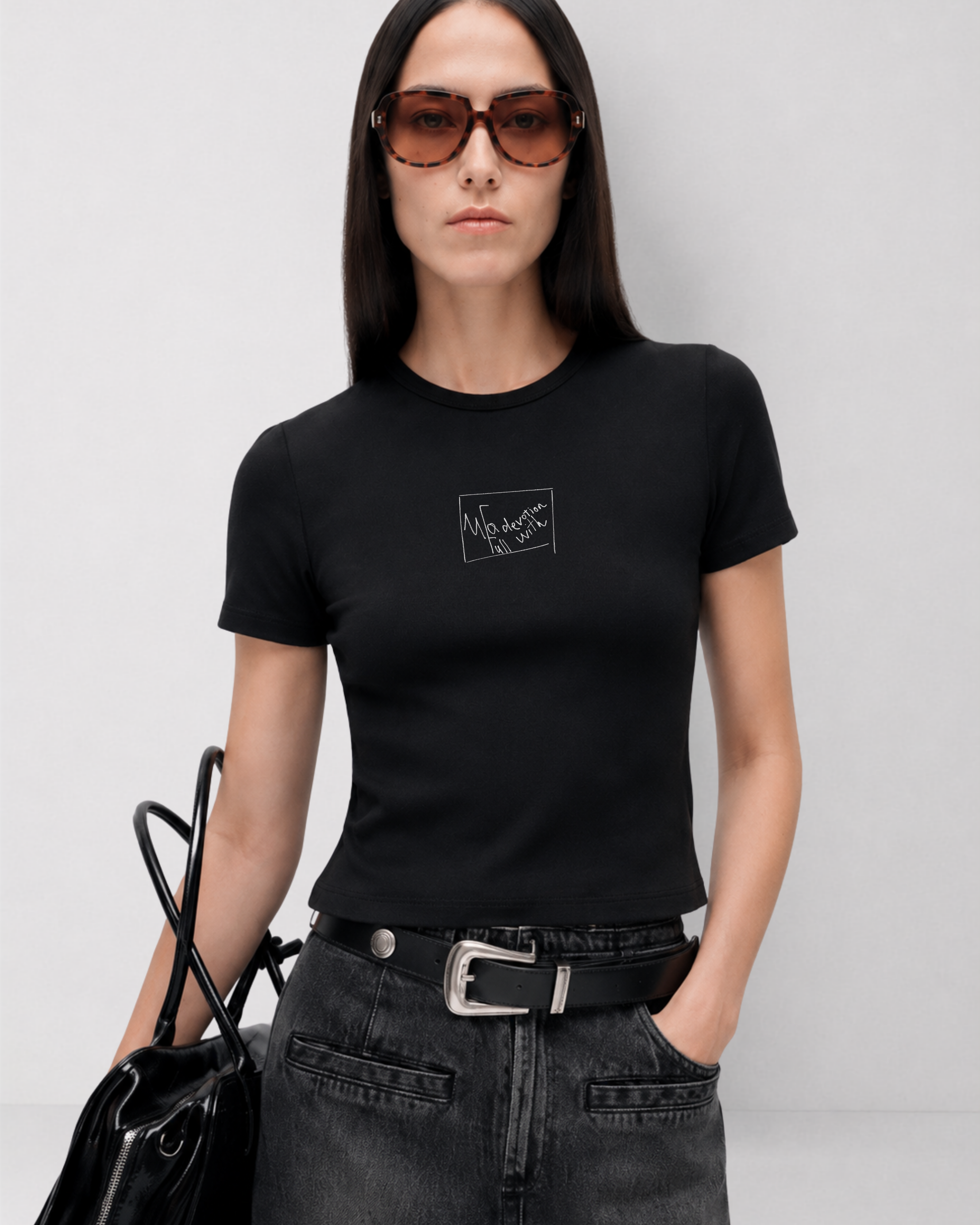 Devotion Inscription Women Tee