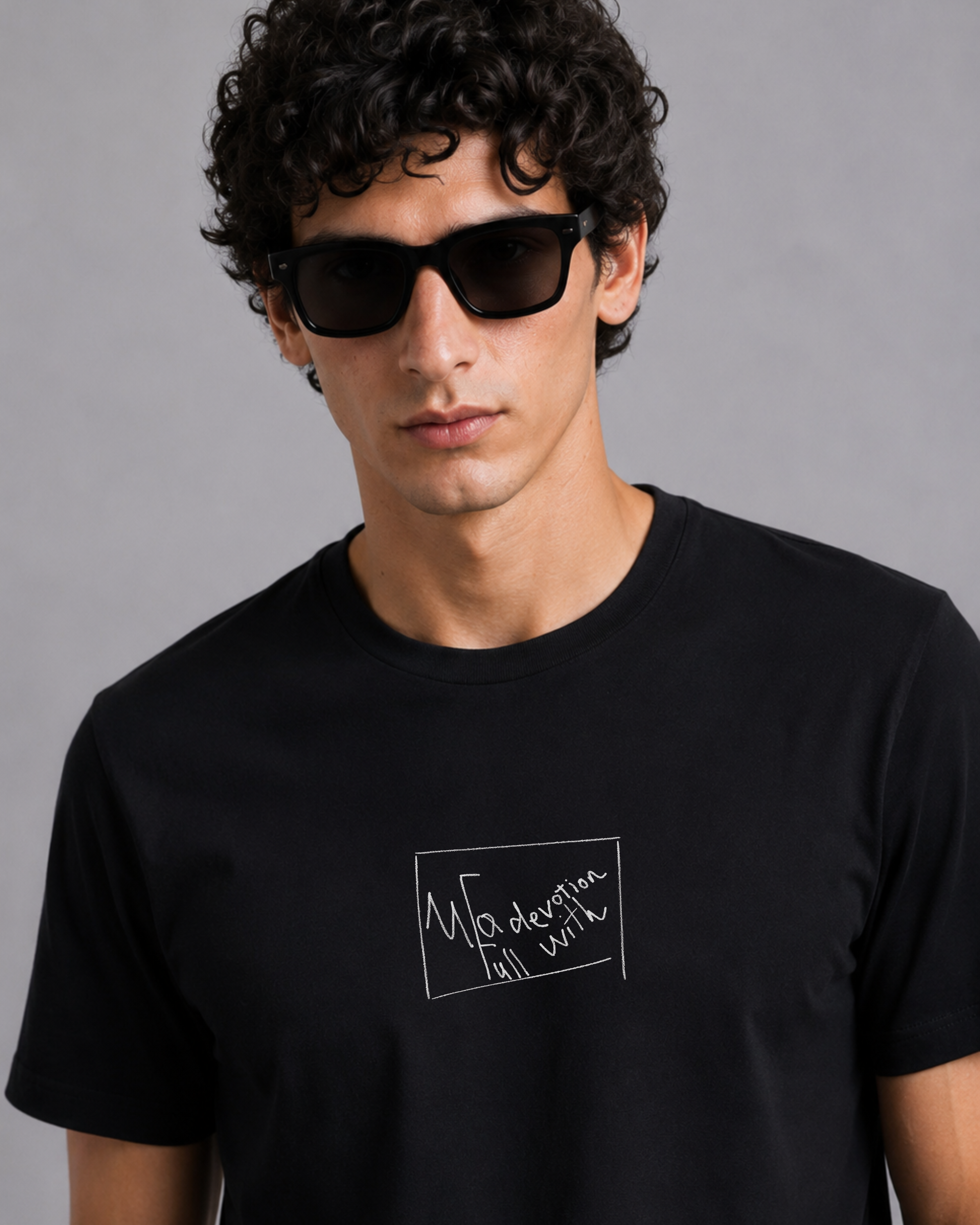 Devotion Inscription Men Tee