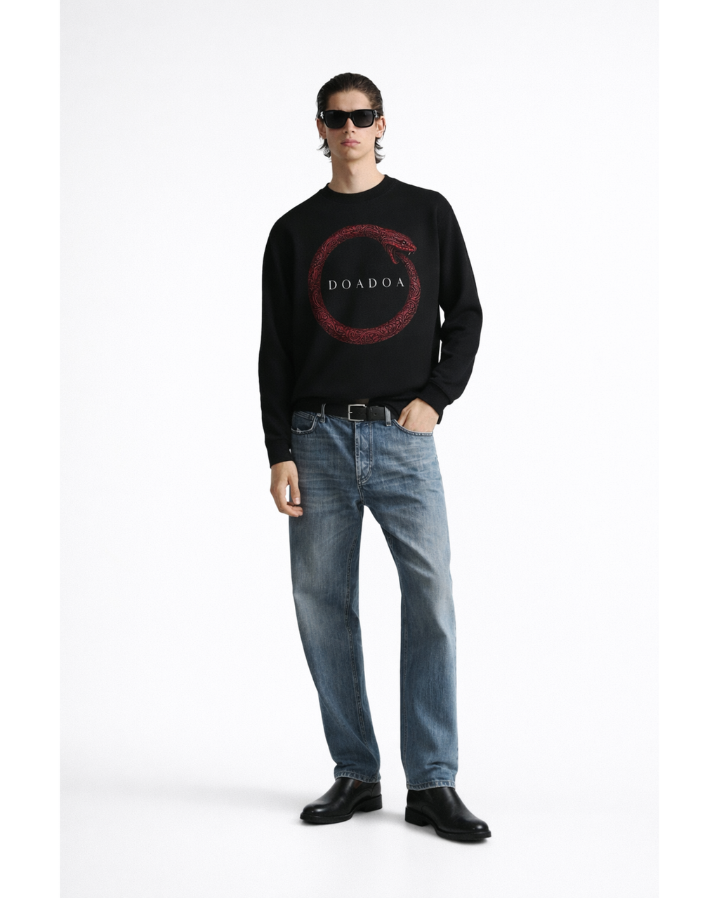 DOADOA Ouroboros Statement Crewneck