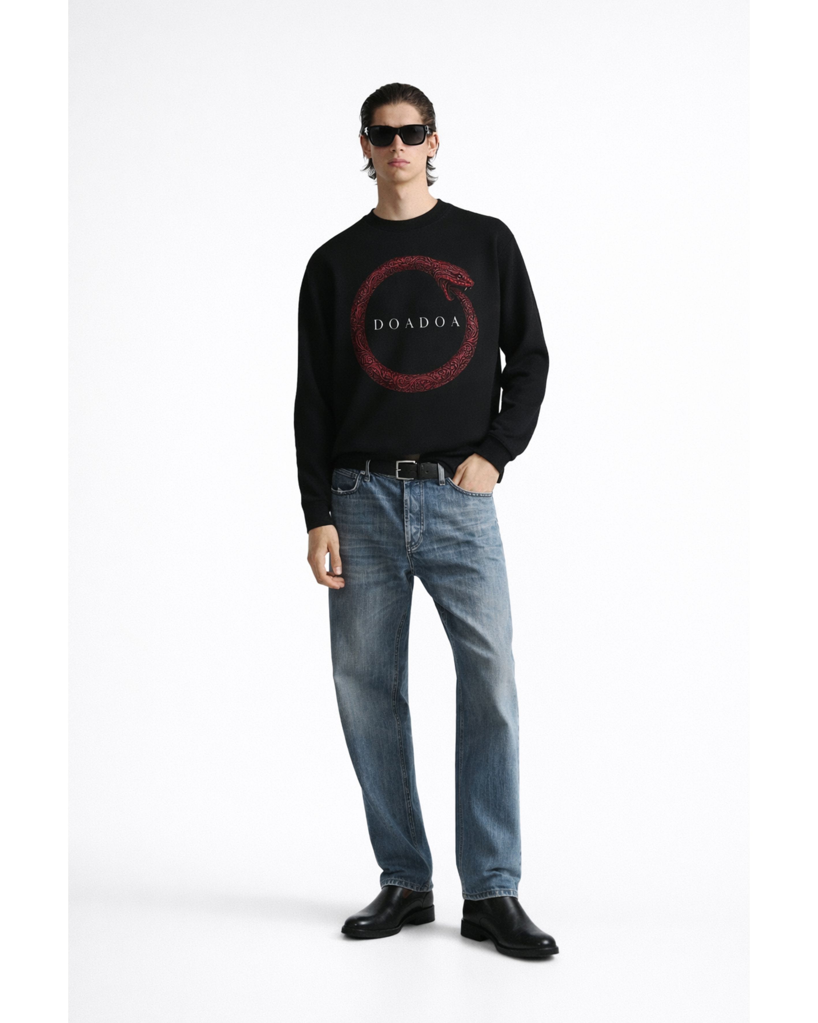 DOADOA Ouroboros Statement Crewneck