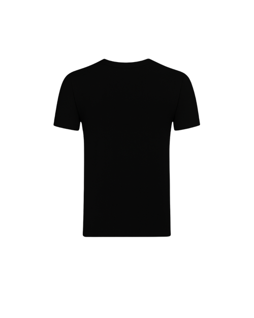 DOADOA Men Lace Heart Rose Tee