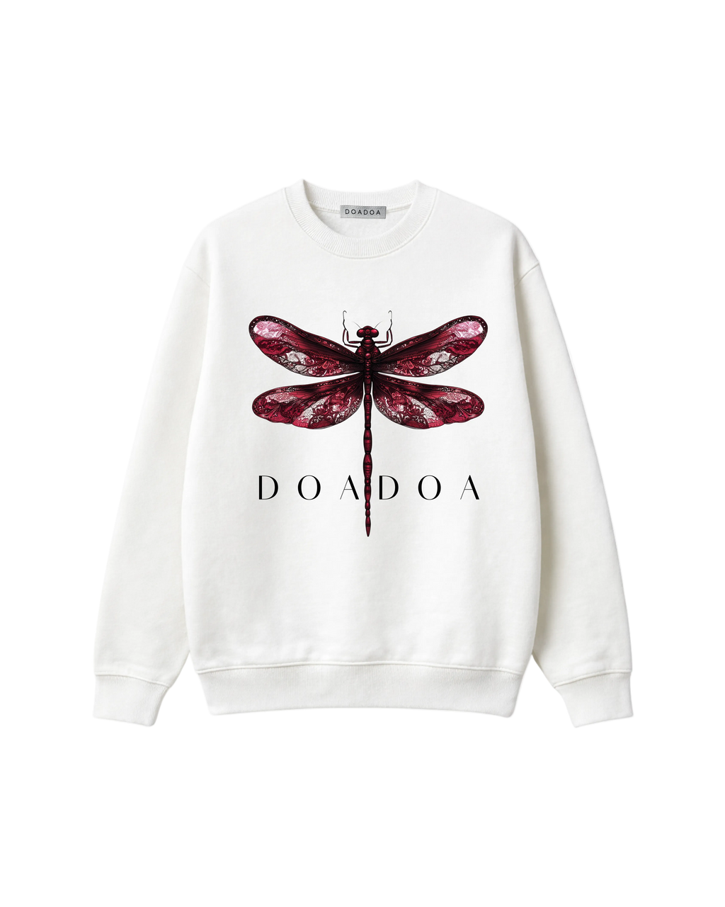 DOADOA Dragonfly Statement Crewneck