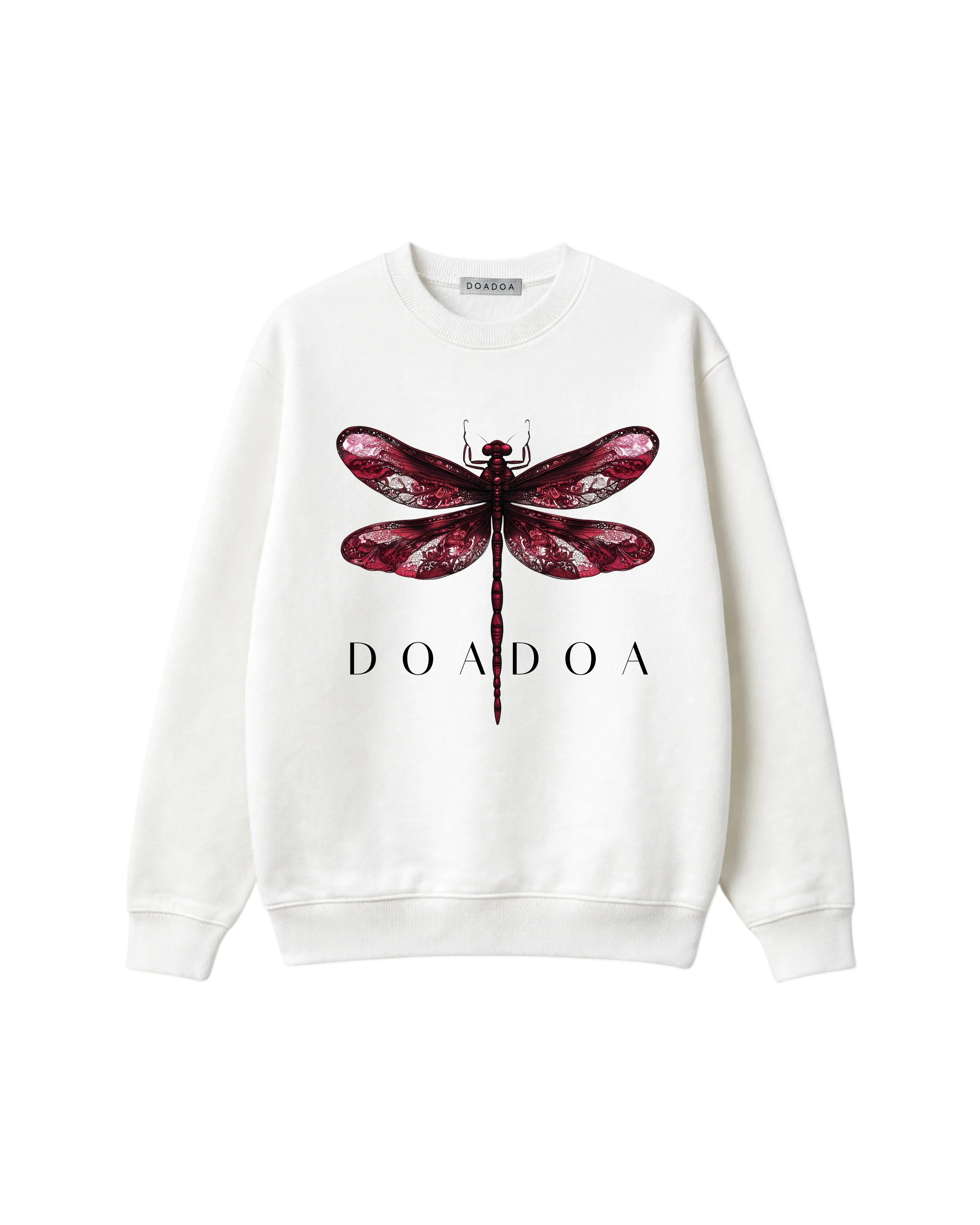 DOADOA Dragonfly Statement Crewneck