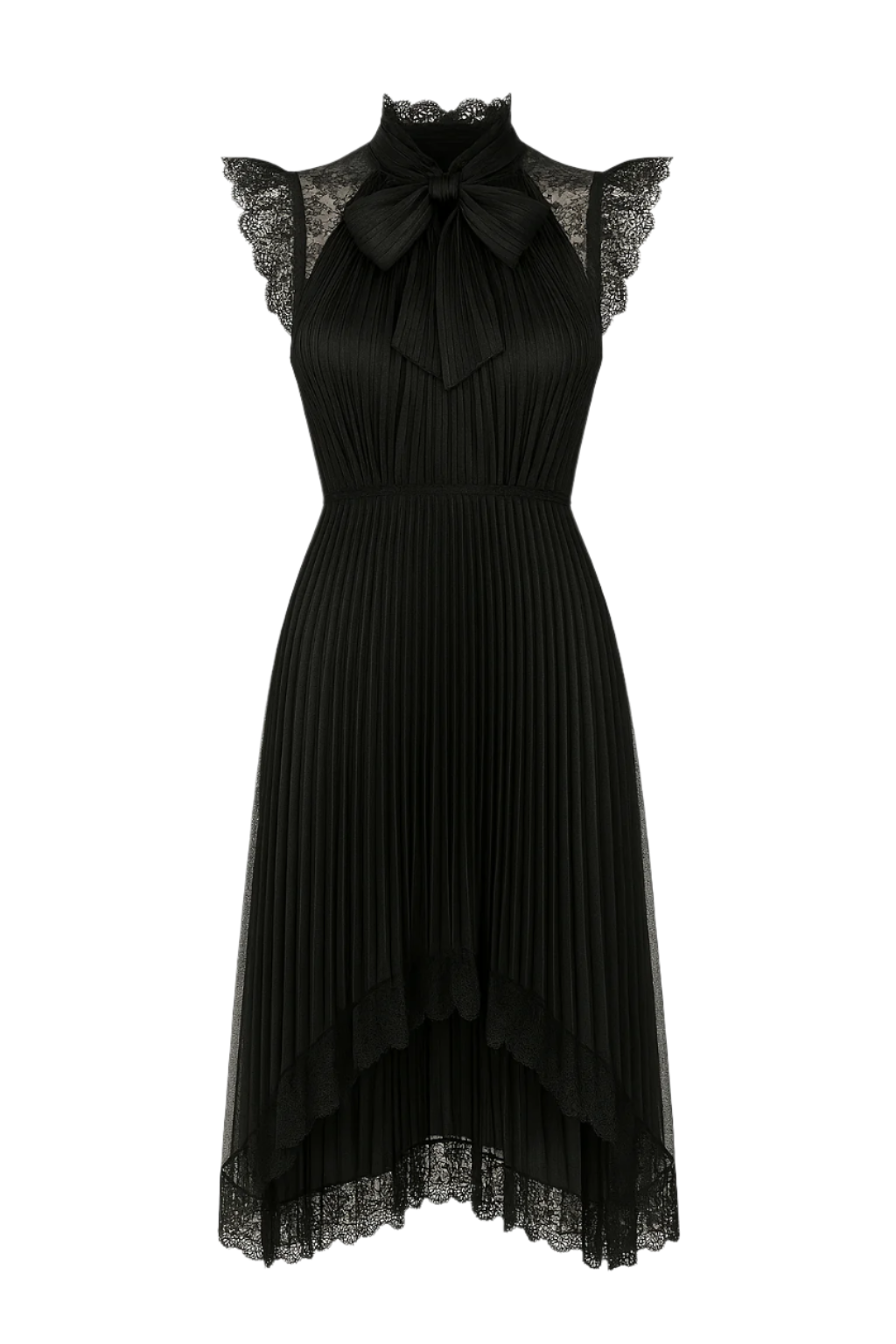 Midnight Pleats Dress