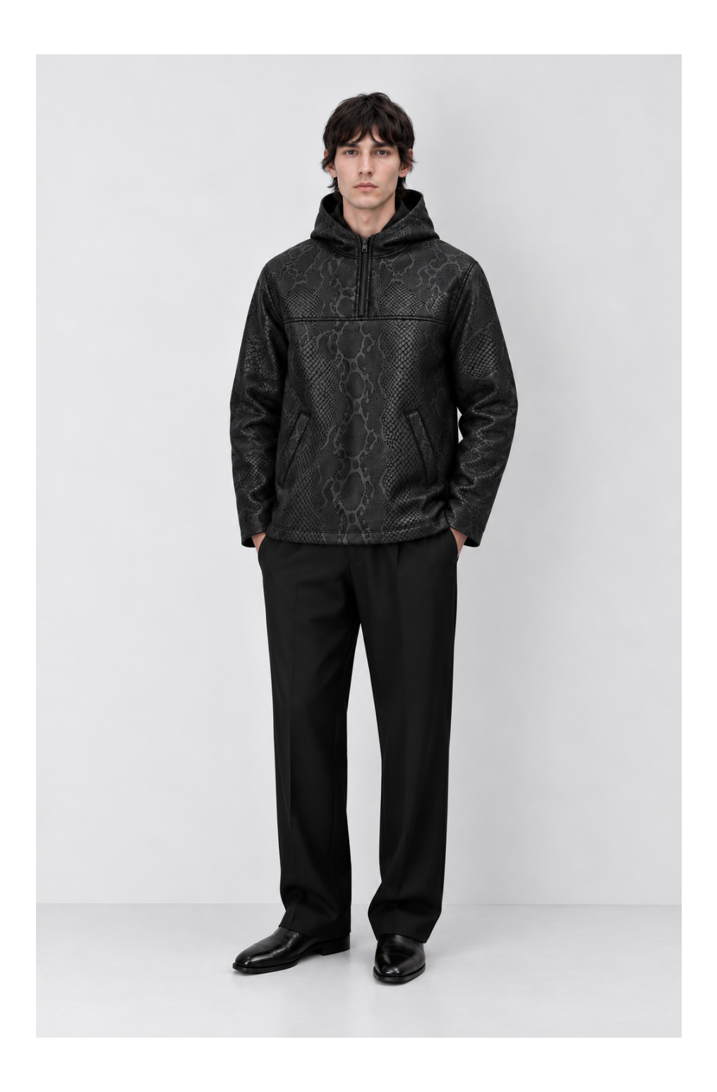 Serpent Half Zip Hoodie